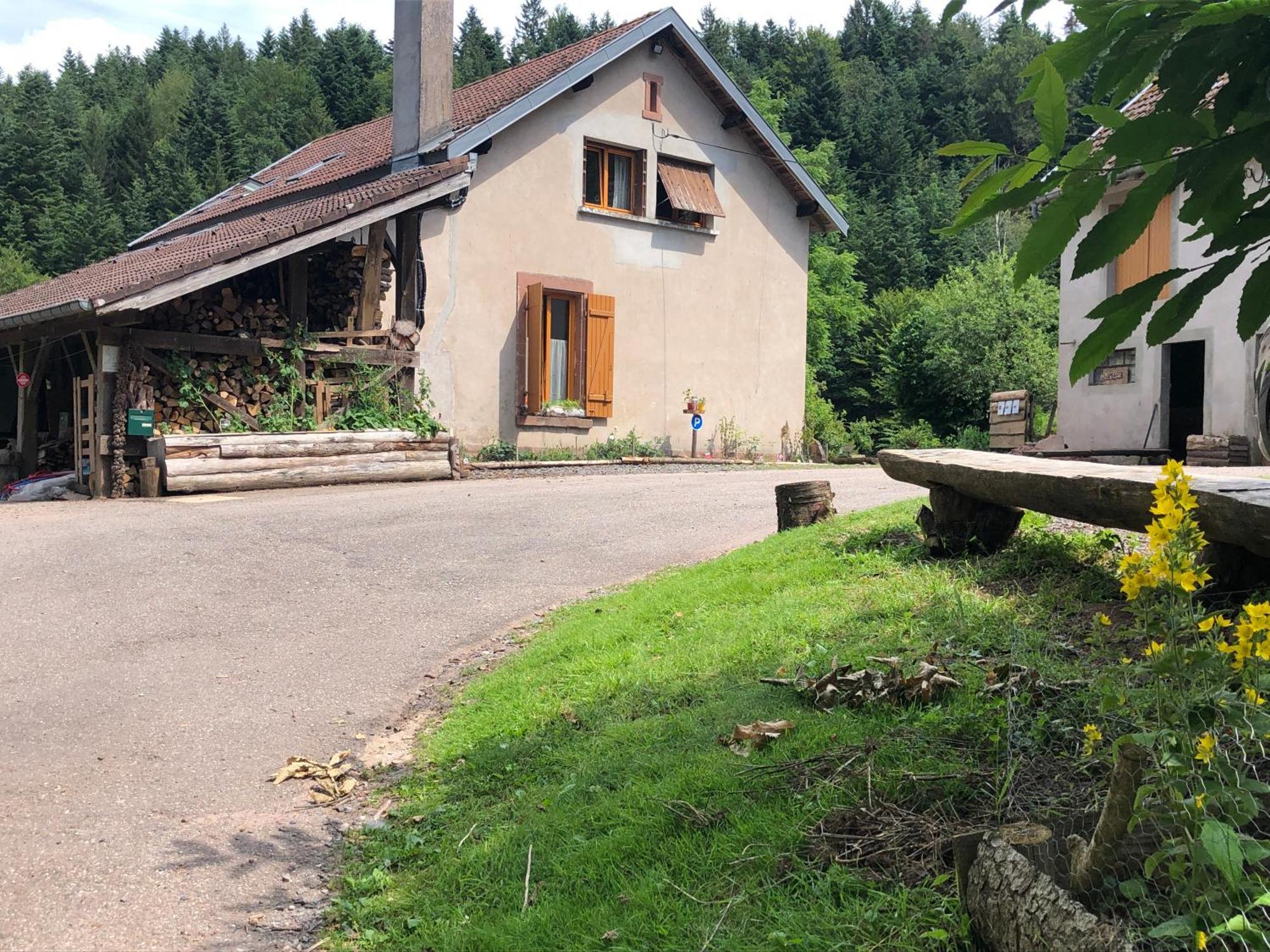 A L'Oree De Soi - Maison Forestiere De La Soie - Eco Gite, Chambres D'Hotes, Camping Au Pied Des Vosges Saint-Sauveur  Dış mekan fotoğraf